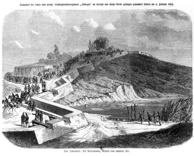 War of Duchies, Danish Fortifications, Illustration from 